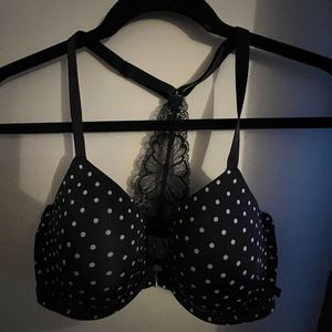 Racerback demi Victoria’s Secret front clasp